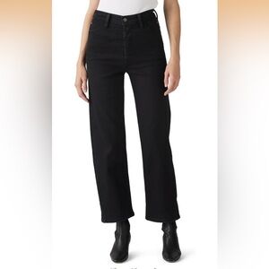 Women’s Levi’s Riveted Ribcage Straight Ankle - Flash Black